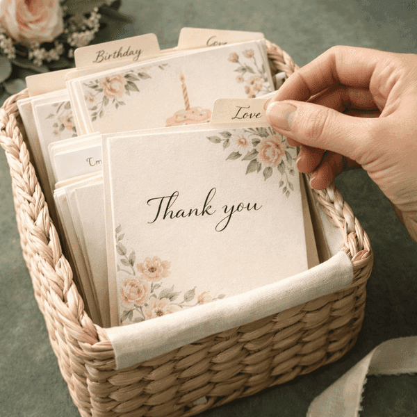 Browsing greeting cards by occasion